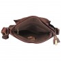 Genuine Leather Sling Bag NDSB102-BR